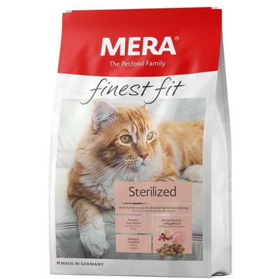 Mera Finest fit Sterilized - Сухий корм з куркою та індичкою для стерилізованих кішок 034045 фото
