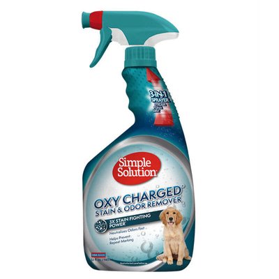 Simple Solution Oxy Charged Stain & Odor Remover - Рідкий засіб наповнений киснем від запаху і плям життєдіяльності тварин ss14715 фото