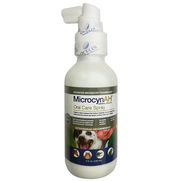 MicrocynAH Oral Care Spray - Спрей для догляду за ротовою порожниною всіх видів тварин 998228 фото