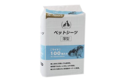 All-Absorb Training Pads Basic Japanese style - Пелюшки тренувальні для цуценят і собак дрібних порід (60x45 см) 61037 фото