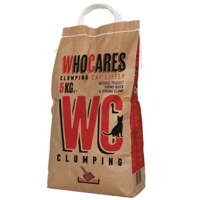 WhoCares WC Clumping - Наповнювач, що утворює грудочки для котячого туалету 800109 фото
