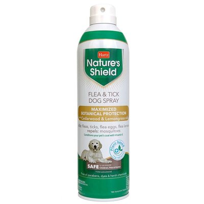 Hartz Nature's Shield Flea&Tick Dog Spray - Спрей от блох, клещей и комаров для собак на основе масел кедра и лемонграсса H15910 фото