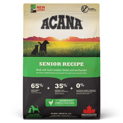 Acana Senior Dog Recipe – Сухий корм c м'ясом курчати для літніх собак a51023 фото