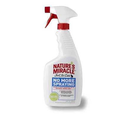 Nature's Miracle No More Spraying & Odor Remover - Засіб-антигадин для котів 680287 /5781 USA фото