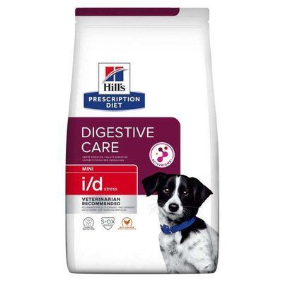 Hill's Prescription Diet i/d Stress Mini (ActivBiome+) 1 кг - Корм-дієта з куркою та інноваційною сумішшю пребіотичних харчових волокон для собак, що допомагає впоратися зі стресом 606379 фото
