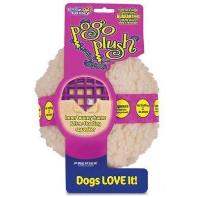 Premier Pogo Plush Ball - Суперпрочная игрушка с пищалкой для собак 130296 фото