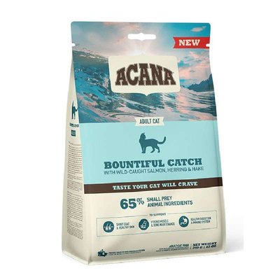 Acana Bountiful Catch – Сухий корм з лососем, фореллю і оселедцем для котів a71441 фото