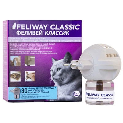 Ceva Feliway Classic - Засіб для корекції поведінки у котів 55061 фото