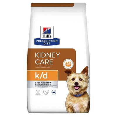 Hill's Prescription Diet k/d Kidney Care - Корм-диета для собак при хронических заболеваниях почек и сердца 605879 фото