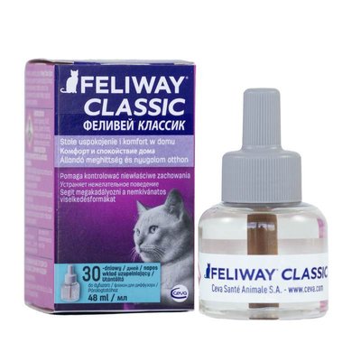 Ceva Feliway Classic - Засіб для корекції поведінки у котів 55146 фото