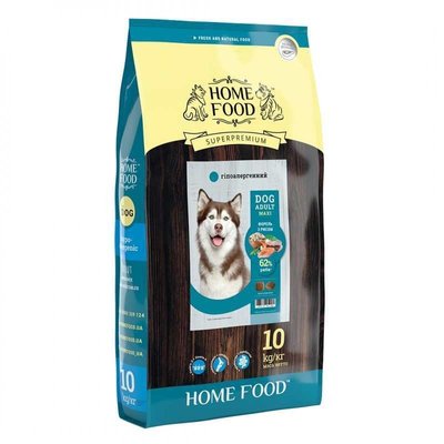 Home Food Adult Maxi - Гіпоалергенний сухий корм «Форель з рисом» для дорослих собак великих порід 1029100 фото