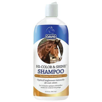 Davis Hi-Color&Shine Shampoo - Шампунь цвет и блеск для собак, лошадей E.HCSS32 фото