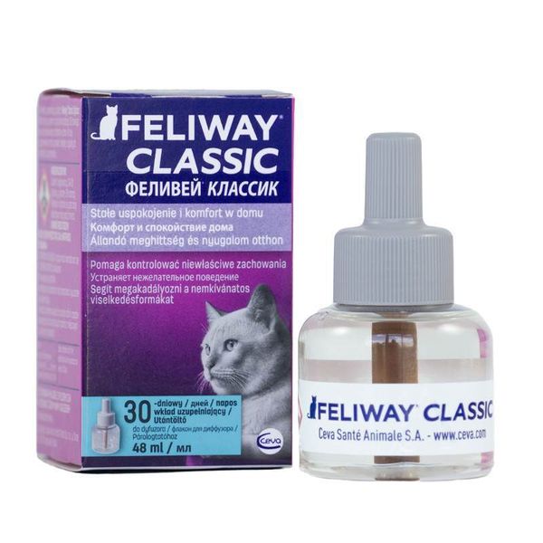 Ceva Feliway Classic - Средство для коррекции поведения у кошек 55146 фото
