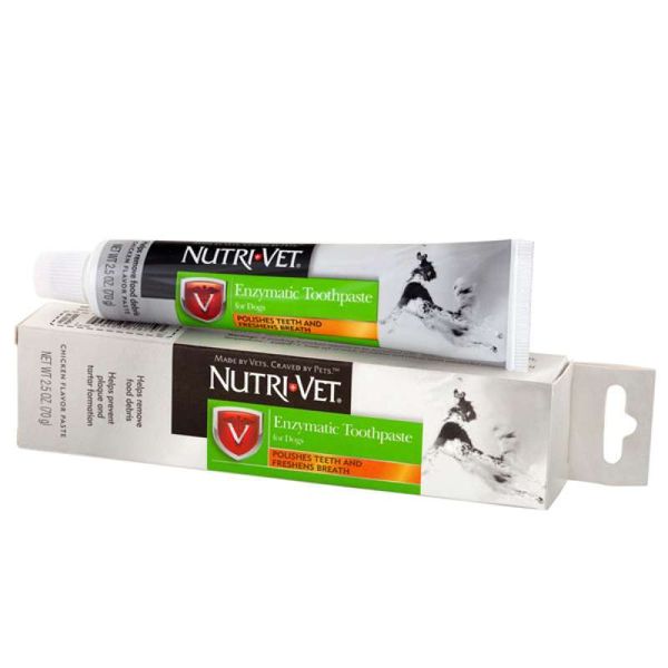Nutri-Vet Enzymatic Toothpaste - Энзимная зубная паста для собак 87874 фото