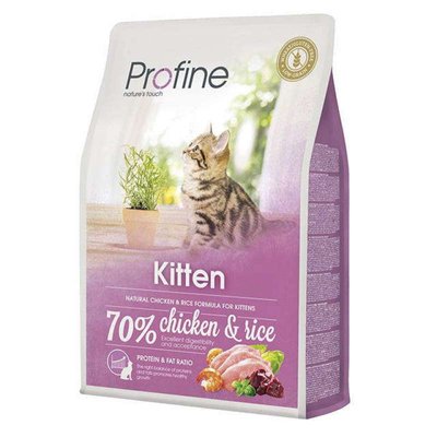 Profine Cat Kitten - Сухой полноценный корм с курицей для котят 170560/7640 фото
