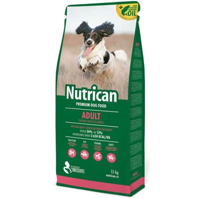 Nutrican Adult Dog - Сухий корм для дорослих собак усіх порід nc507016 фото