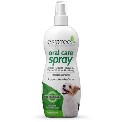 Espree Natural Oral Care Spray Peppermint - Спрей для догляду за зубами для собак з м'ятою e03021 фото