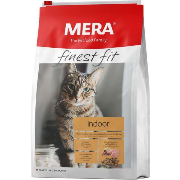 Mera Finest fit Indoor - Сухой корм с мясом индейки для домашних кошек 057535 фото