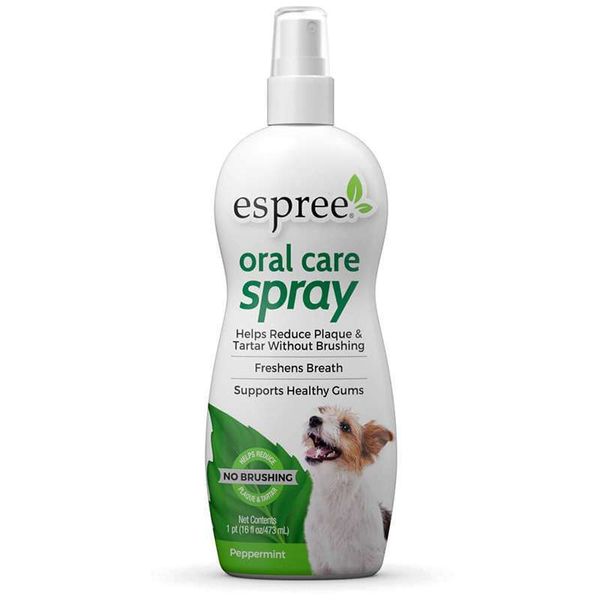 Espree Natural Oral Care Spray Peppermint - Спрей для ухода за зубами для собак с мятой e03021 фото