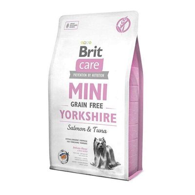Brit Care Mini Grain Free Yorkshire - Сухой беззерновой корм с лососем и тунцом для собак породы йоркширский терьер 170779/0190 фото