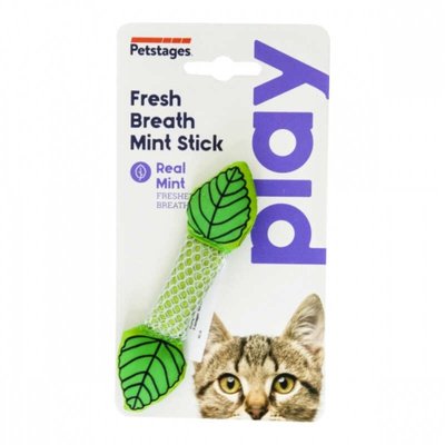 Petstages Fresh Breath Mint Stick – Іграшка М'ятна паличка для котів pt335 фото