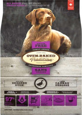 Oven-Baked Tradition Dog Duck Grain Free - Сухой беззерновой корм со свежим мясом утки для собак всех пород на всех стадиях жизни 9610-5 фото