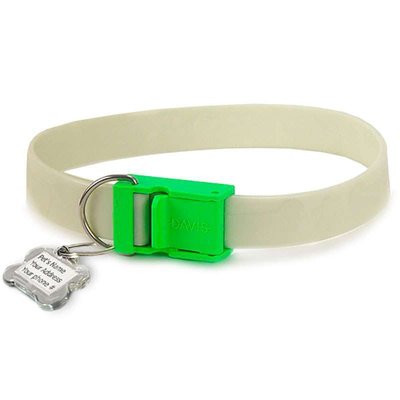 Davis FurEver Brite Safety Collar - Светящийся силиконовый ошейник для собак FB.SC-M фото