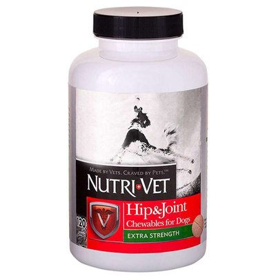 Nutri-Vet Hip & Joint Extra Strength Level 2 - Таблетки "Связки и Суставы" с МСМ 66664 фото
