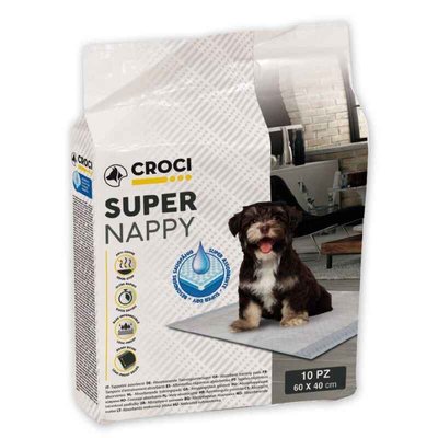 Croci Super Nappy - Одноразові гігієнічні пелюшки для собак та котів C6028477 фото