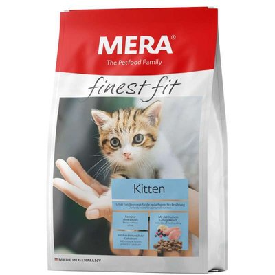 Mera Finest fit Kitten - Сухой корм с курицей и индейкой для котят 033674 - 3614 фото
