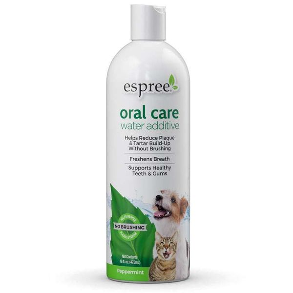 Espree Natural Oral Care Water Additive - Добавка для воды с мятой по уходу за ротовой полостью для собак и котов e03025 фото