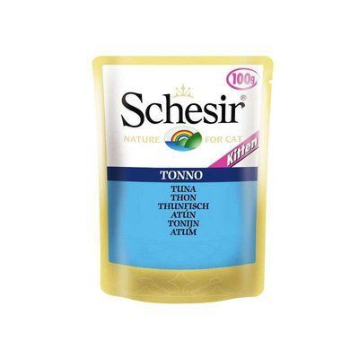 Schesir Tuna Kitten - Консервований корм з тунцем для кошенят 751058 фото