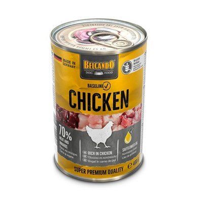 Belcando Baseline Chicken - Консервированный корм с курицей для взрослых собак 512435 фото