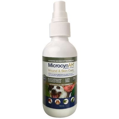 MicrocynAH Wound & Skin Care Liquid - Спрей для обробки ран і догляду за шкірою всіх видів тварин, спрей-рідина 992837 фото