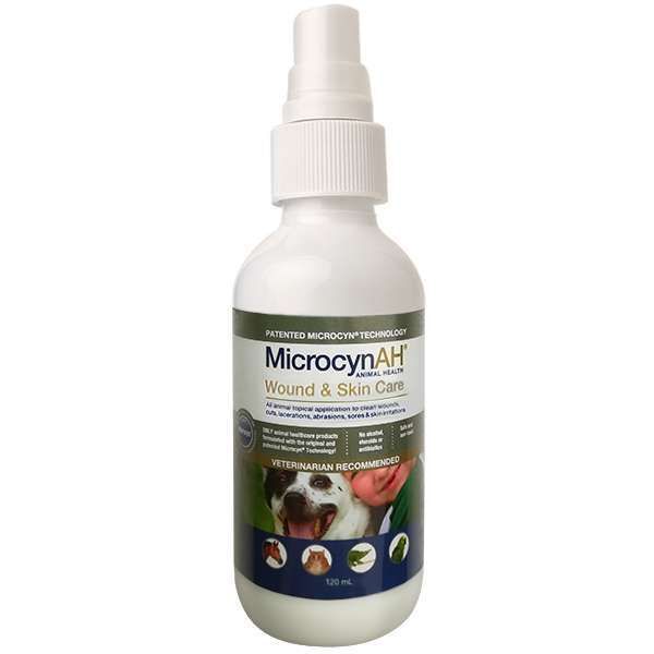 MicrocynAH Wound & Skin Care Liquid - Спрей для обработки ран и ухода за кожей всех видов животных, спрей-жидкость 992837 фото