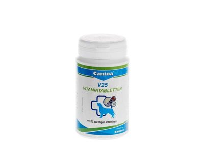 Canina V25 Vitamintabletten - Вітамінний комплекс для собак 110100 AD фото