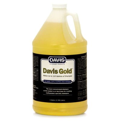 Davis Gold Shampoo - Суперконцентрований шампунь Голд для собак та котів DGSG фото
