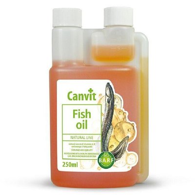 Canvit Fish Oil - Вітамінна добавка для собак з риб'ячим жиром вугра can57277 фото