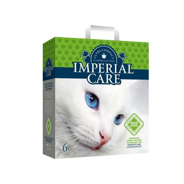 Imperial Care Odour Attack - Наполнитель ультра-комкующийся для кошачьего туалета с ароматом летнего сада 801748 фото