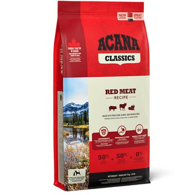 Acana Classics Red Meat - сухой корм с красным мясом для собак разных пород на всех стадиях жизни a56112 фото