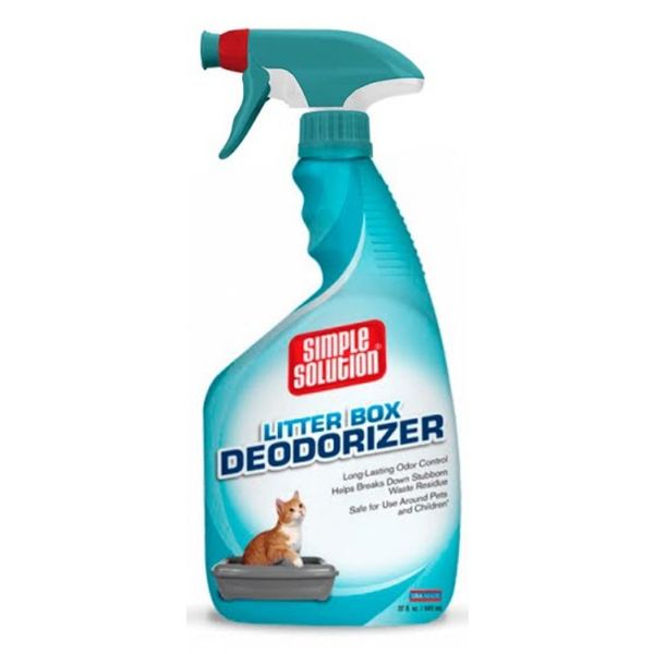 Simple Solution Cat Litter Box Deodorizer - Дезодорирующее средство для чистки и устранения запахов в кошачьих туалетах ss10238 фото