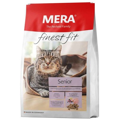 Mera Finest fit Senior - Сухий корм з куркою для старіючих кішок 033974 - 3914 фото