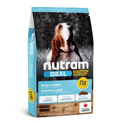 Nutram I18 Ideal Solution Support Weight Control Dog - Сухий корм з куркою для дорослих собак схильних до ожиріння I18_(2kg) фото