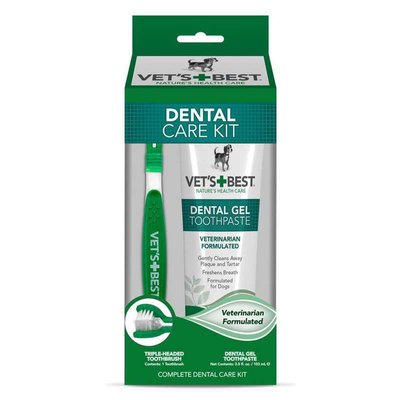 VET`S BEST Dental Care Kit - Набір для догляду за ротовою порожниною vb10528 фото