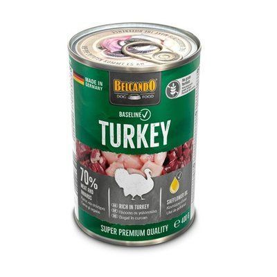 Belcando Baseline Turkey - Консервированный корм с индейкой для взрослых собак 512415 фото
