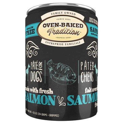 Oven-Baked Tradition Dog Fresh Salmon - Консервированный беззерновой корм со свежим мясом лосося для собак 8610-12.5 фото