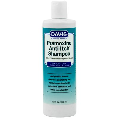 Davis Pramoxine Anti-Itch Shampoo - Шампунь від свербежу з 1% прамоксін гідрохлоридом для собак і котів PSHR50 фото