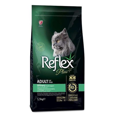 Reflex Plus Adult Cat Urinary Chicken – Сухой корм с курицей для поддержания здоровья мочеполовой системы котов RFX-310 фото