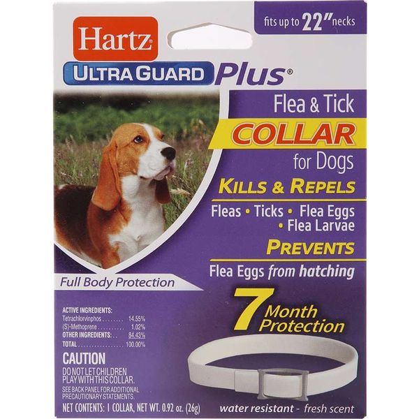 Hartz UltraGuard Plus Flea&Tick Collar for Dogs - Ошейник для взрослых собак Н94267 фото