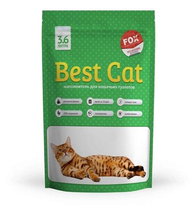 Best Cat Green Apple - Наполнитель силикагелевый для кошачьего туалета SGL005 фото